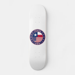 Texas sticker, telefooncel, canvas tas skateboard