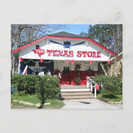 Texas Store in Spring, Texas Briefkaart (Voorkant)