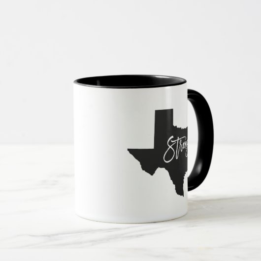 Texas Strong Harvey Relief Café Mug (Devant droit)