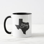 Texas Strong Harvey Relief Coffee Mok (Links)