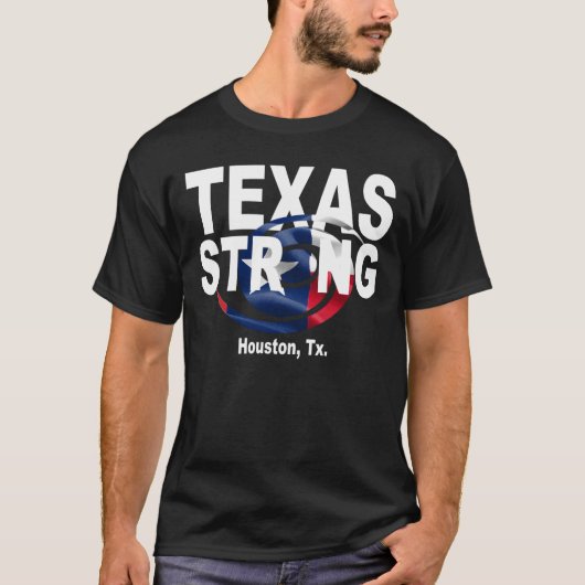 Texas Strong - Houston, Tx t-shirt (Voorkant)