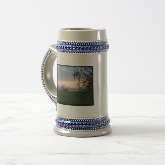 Texas Sunset Stein Bierpul (Voorkant links)
