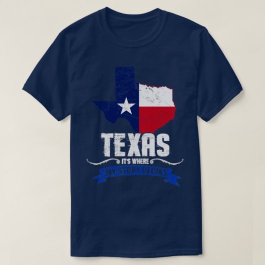 Texas T-shirt (Design voorkant)