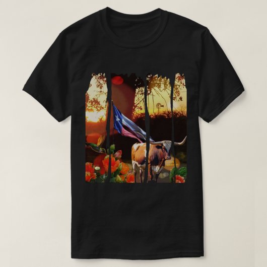 Texas T-shirt (Design voorkant)