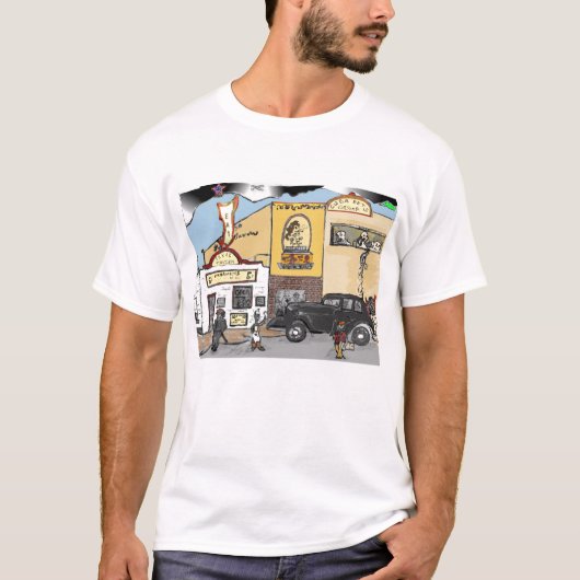 TEXAS TAVERN SKETCH TT3 T-SHIRT (Voorkant)