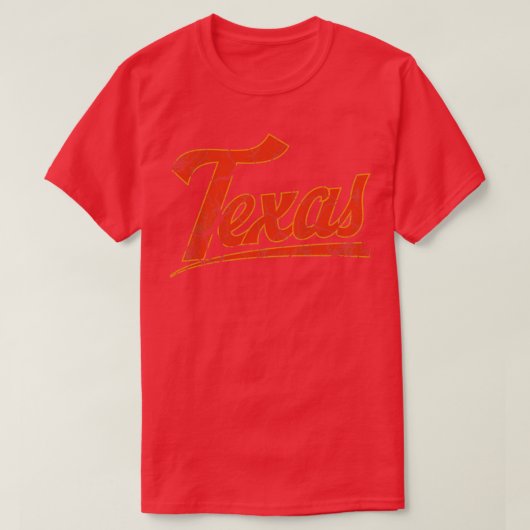 Texas  tekst t-shirt (Design voorkant)