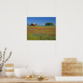 Texas, Texas Hill Country, Texas Penseel Poster (Keuken)