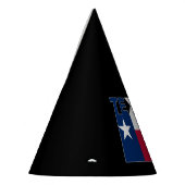Texas Text Flag Feesthoedjes (Links)