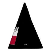 Texas Text Flag Feesthoedjes (Rechts)