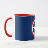 Texas The Lone Star Personalized Flag Mok (Links)
