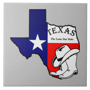 Texas, The Lone Star State Tegeltje