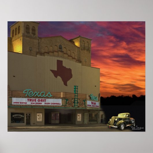 Texas Theater San Angelo poster (Voorkant)