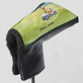 Texas thema voor golfer golfheadcover (3/4 voorkant)