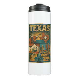 Texas Thermal Tumbler - Geïsoleerd RVS Thermosbeker