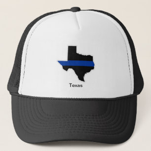 Texas Thin Blue Line Trucker Hat Pet