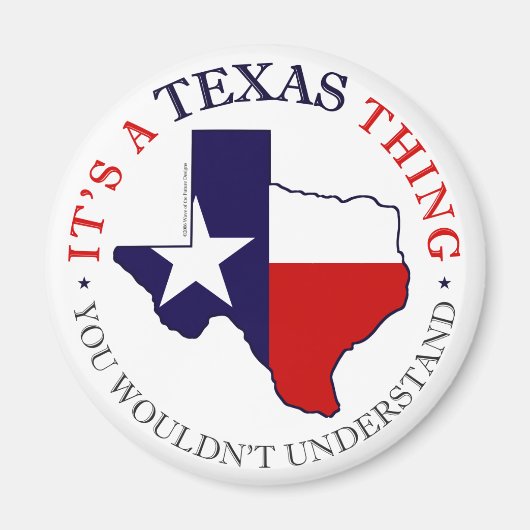 Texas Thing Magneet (Voorkant)