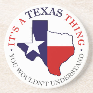 Texas Thing Zandsteen Onderzetter