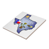 Texas Tile Tegeltje (Zijkant)