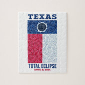 Texas Total Eclipse Puzzel (Verticaal)