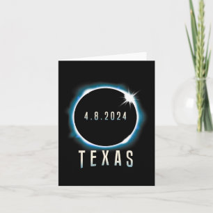 Texas Total Solar Eclipse 2024 Blauw April 8 Manne Kaart