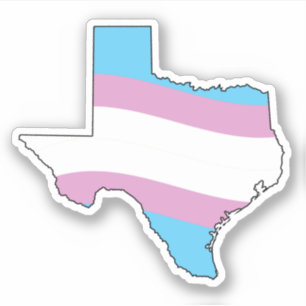 Texas Trans Pride Sticker