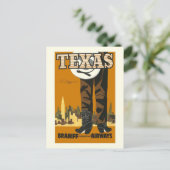 Texas Travel Briefkaart (Staand voorkant)