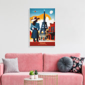 Texas Travel: Het is als een heel ander land Canvas Afdruk (Insitu (Woonkamer))