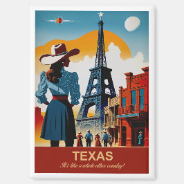 Texas Travel: Het is als een heel ander land Magneet