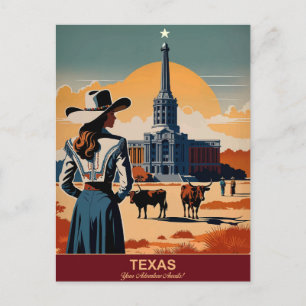 Texas Travel: uw avontuur wacht op u Briefkaart