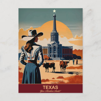 Texas Travel: uw avontuur wacht op u Briefkaart