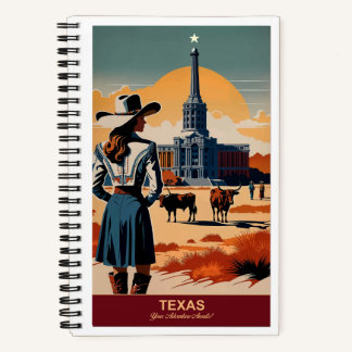 Texas Travel: uw avontuur wacht op u Notitieboek