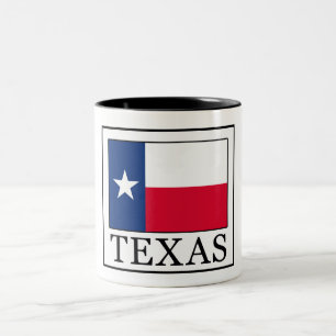 Texas Tweekleurige Koffiemok
