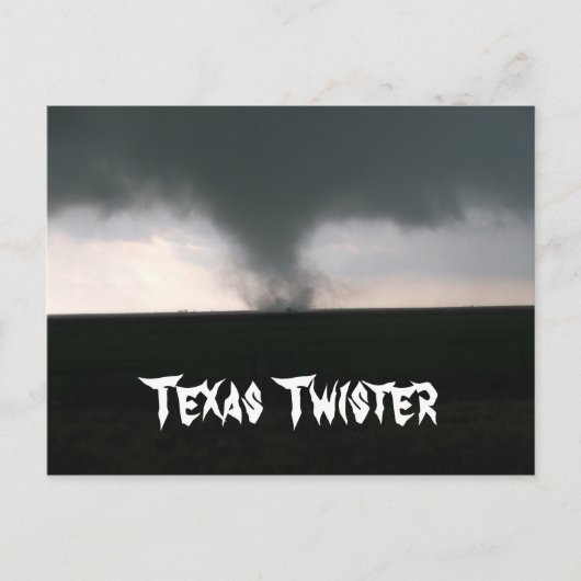 Texas Twister Briefkaart (Voorkant)