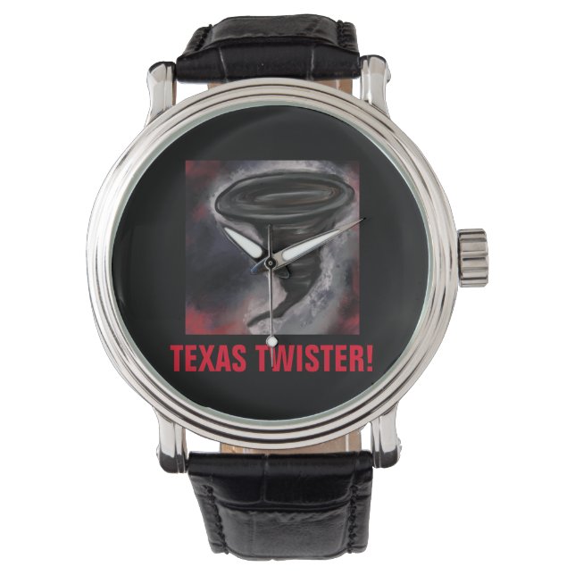 TEXAS TWISTER HORLOGE (Voorkant)