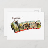 Texas TX Briefkaart (Voorkant / Achterkant)