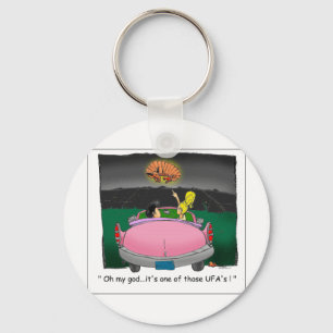 Texas UFO? Funny T - shirts, Gifts & Collectibles Sleutelhanger