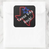 Texas VAs Rock Stickers (Tas)
