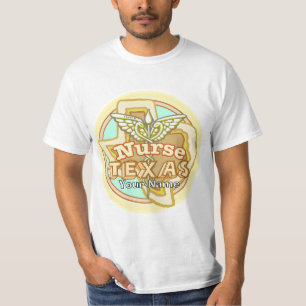 Texas Verpleegster Caduceus T-shirt
