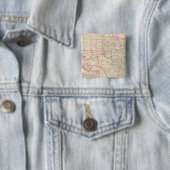 Texas Vierkante Button 5,1 Cm (In situ)