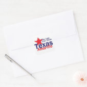 TEXAS VIERKANTE STICKER (Envelop)