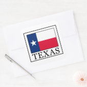 Texas Vierkante Sticker (Envelop)