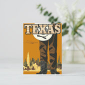 TEXAS vintonijnreis Briefkaart (Staand voorkant)