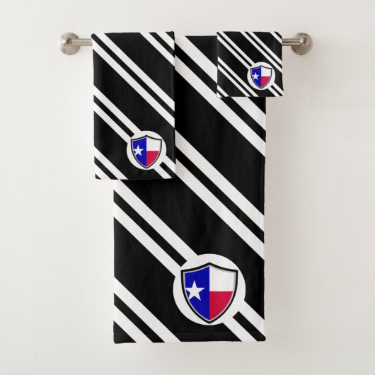 Texas vlag bad handdoek (Insitu)