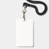 Texas Vlag Badge (Achterkant met lanyard)