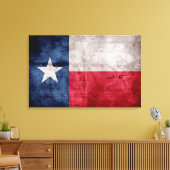  Texas-vlag Canvas Afdruk (Insitu (Woonkamer))
