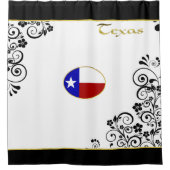 Texas vlag douchegordijn (Voorkant)