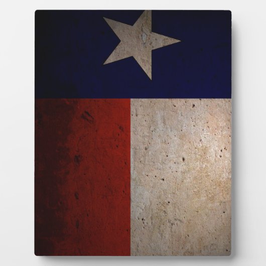 Texas vlag fotoplaat (Voorkant)