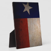 Texas vlag fotoplaat (Zijkant)