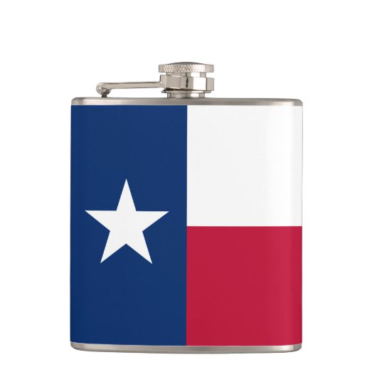 Texas vlag heupfles (Voorkant)