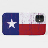 Texas vlag in Grunge stijl Case-Mate iPhone Case (Achterkant (horizontaal))